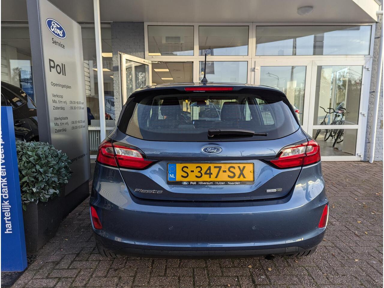 Ford FIESTA 125pk EcoBoost Hybrid Titanium Cruise Parkeersensoren DAB+ Fabrieksgarantie tot 5-4-2025