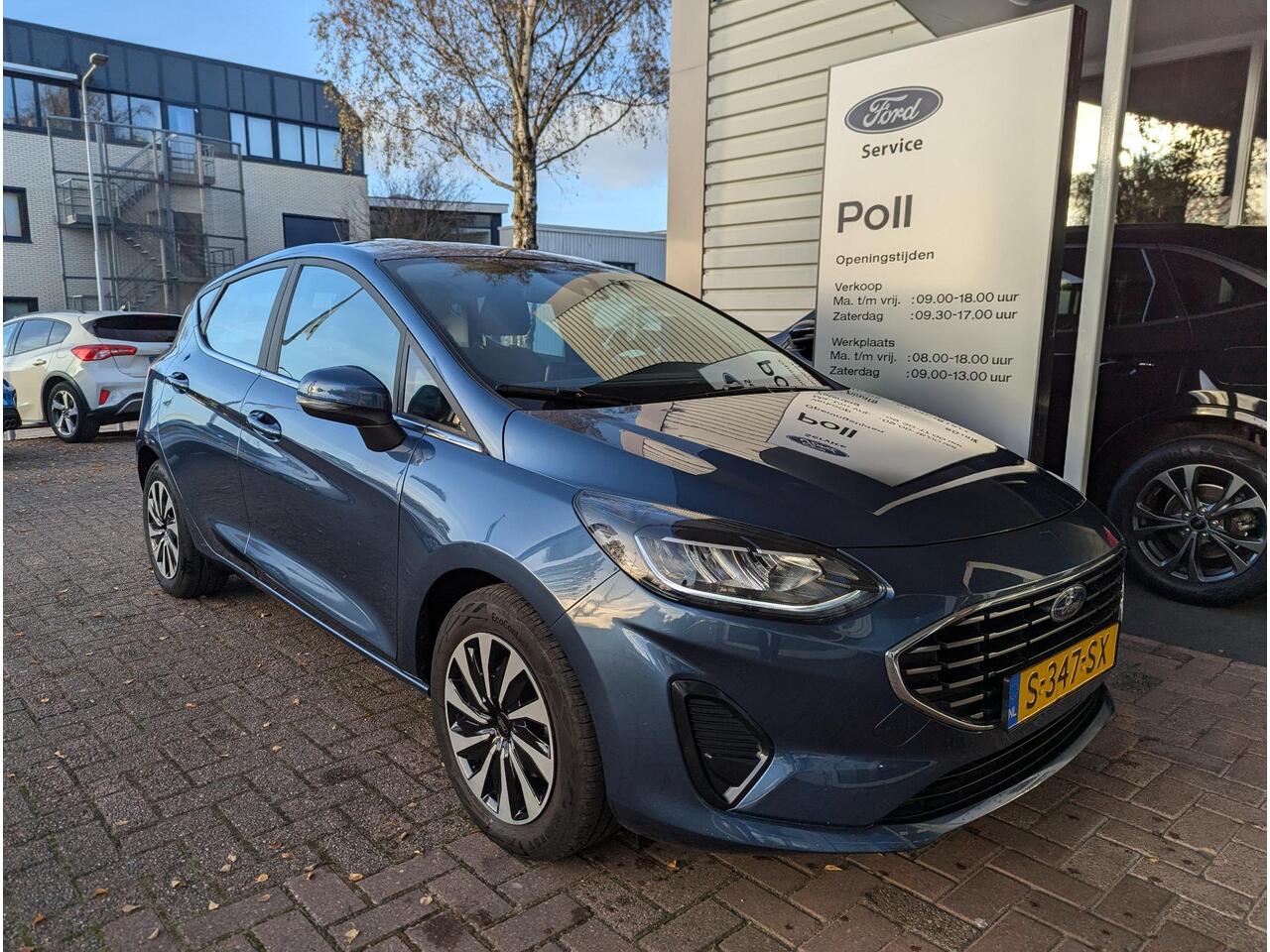 Ford FIESTA 125pk EcoBoost Hybrid Titanium Cruise Parkeersensoren DAB+ Fabrieksgarantie tot 5-4-2025