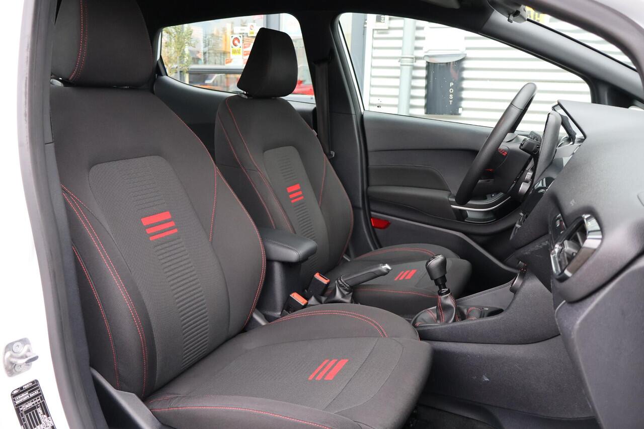 Ford FIESTA 1.0 Hybrid ST-Line 1e Eigenaar | Volledig Onderh | NL-Auto | BTW | Donkere Hemel | Keyless | Cruise | Carplay | Full Led | DAB | PDC | Start/Stop | Hill-Hold