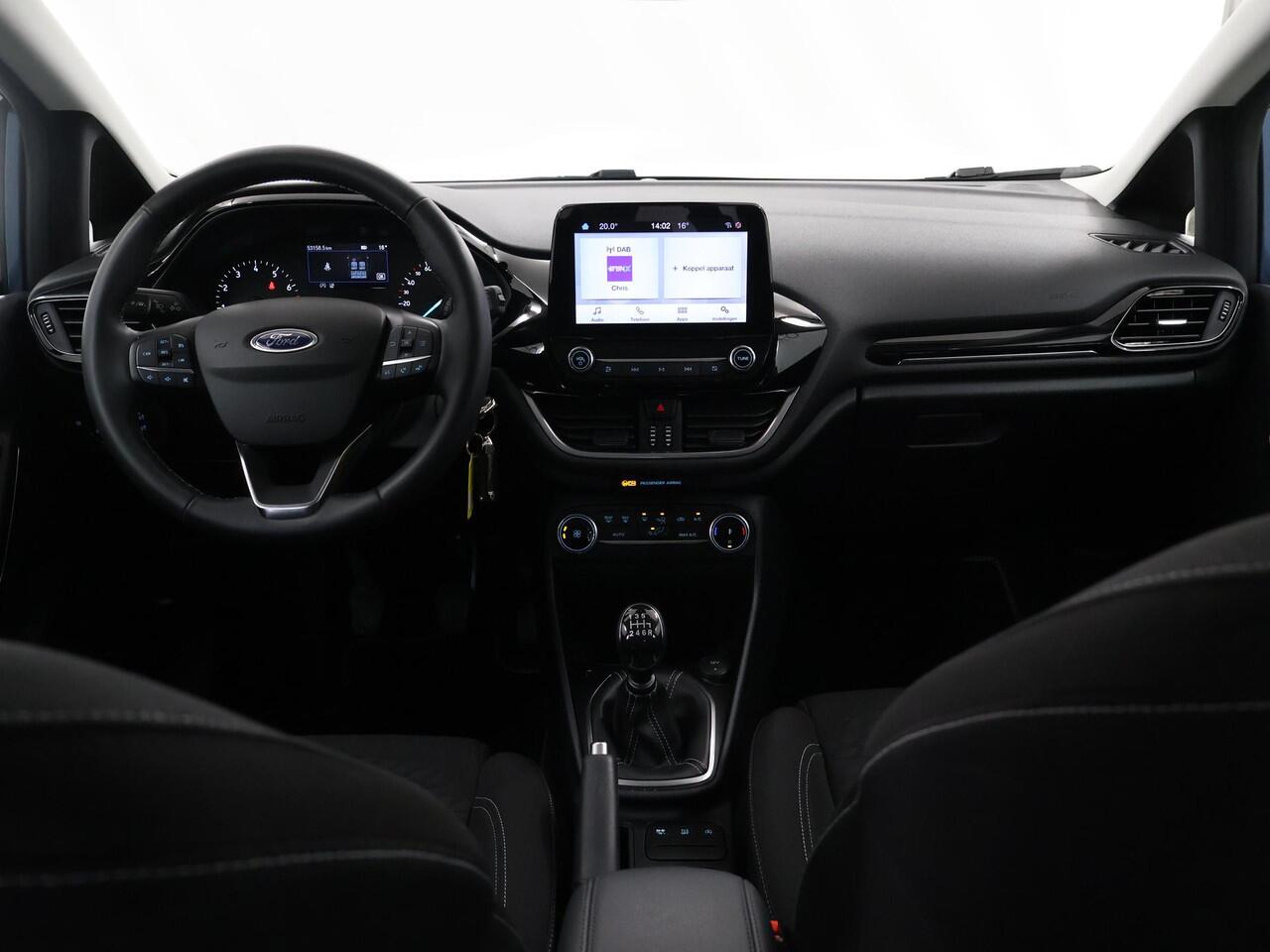 Ford FIESTA 1.0 EcoBoost Hybrid Titanium | Climate Control | Cruise Control | Parkeersensoren | Apple / Android Carplay |