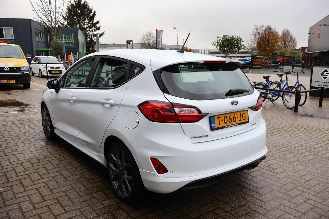 Ford FIESTA 1.0 Hybrid ST-Line 1e Eigenaar | Volledig Onderh | NL-Auto | BTW | Donkere Hemel | Keyless | Cruise | Carplay | Full Led | DAB | PDC | Start/Stop | Hill-Hold