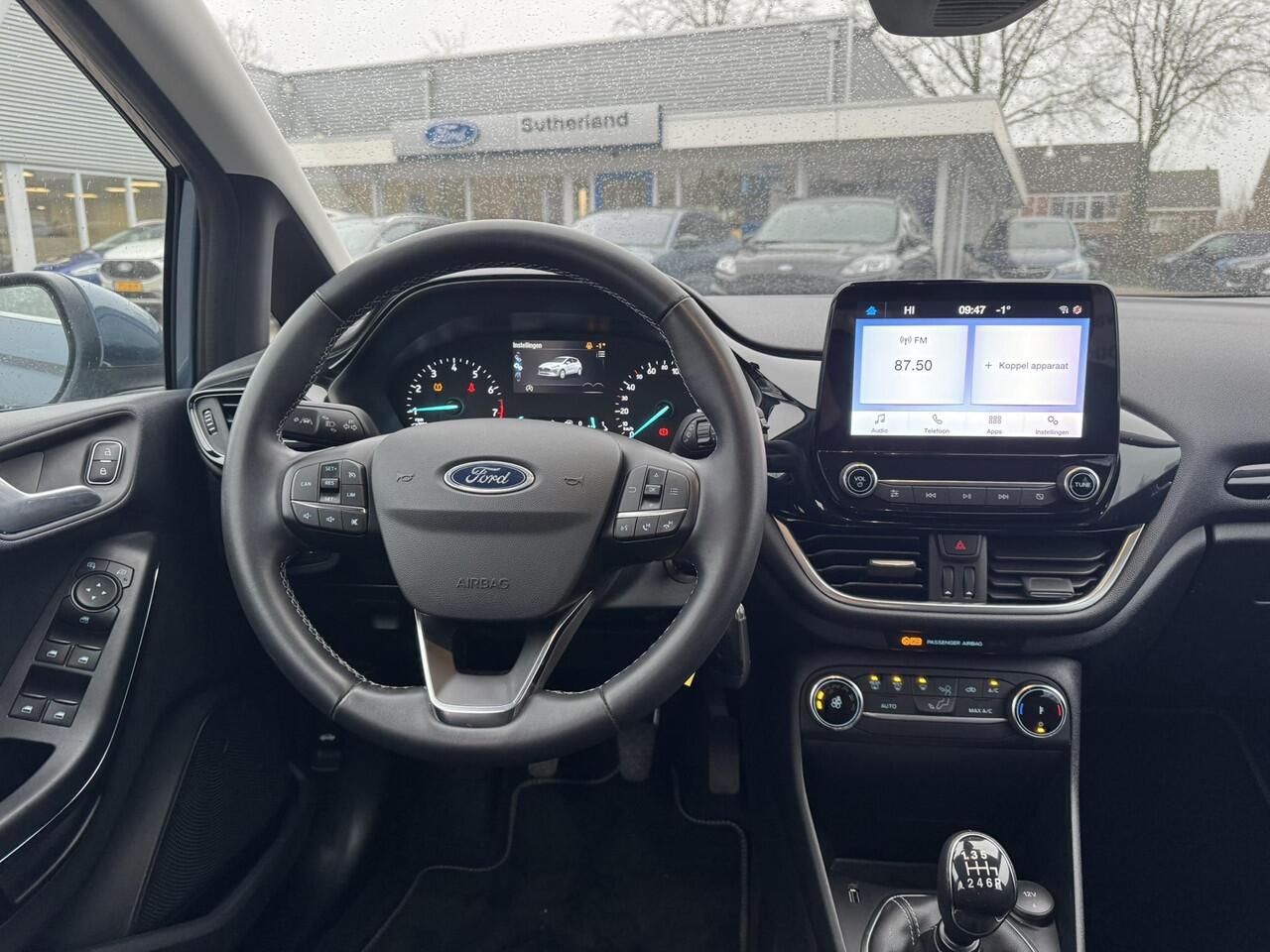Ford FIESTA 1.0 EcoBoost Hybrid Titanium 100pk| Cruise Control| Apple Carplay, Android Auto | Climate control
