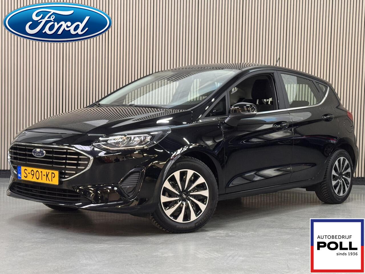 Ford FIESTA 125pk Eco Hybrid Titanium Climat Cruise play Parkeersensoren All Season Banden Dealeronderhouden