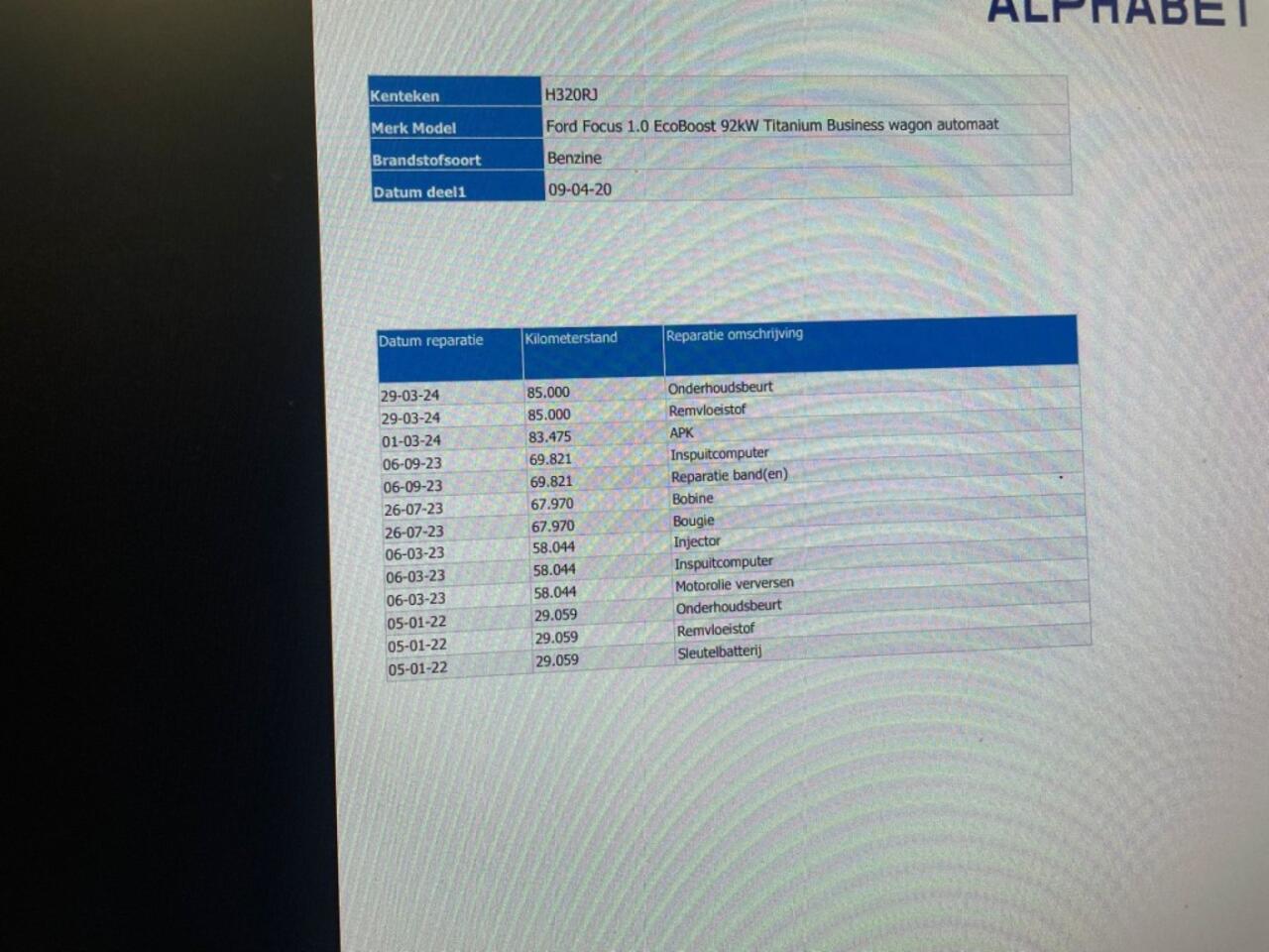 Ford FOCUS 1.0 EcoBoost Titanium Business Automaat - Carplay, Navi, Clima, Cruise, Trekhaak