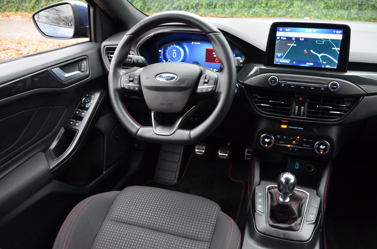 Ford FOCUS 1.0 EcoBoost Hybrid ST Line X Business Navi/Pdc/Ecc/Led/Cr-Controle/Privacy-Glass/Lmv/Bang & Olufsen/virtueel dashboard/Achteruitrijcamera