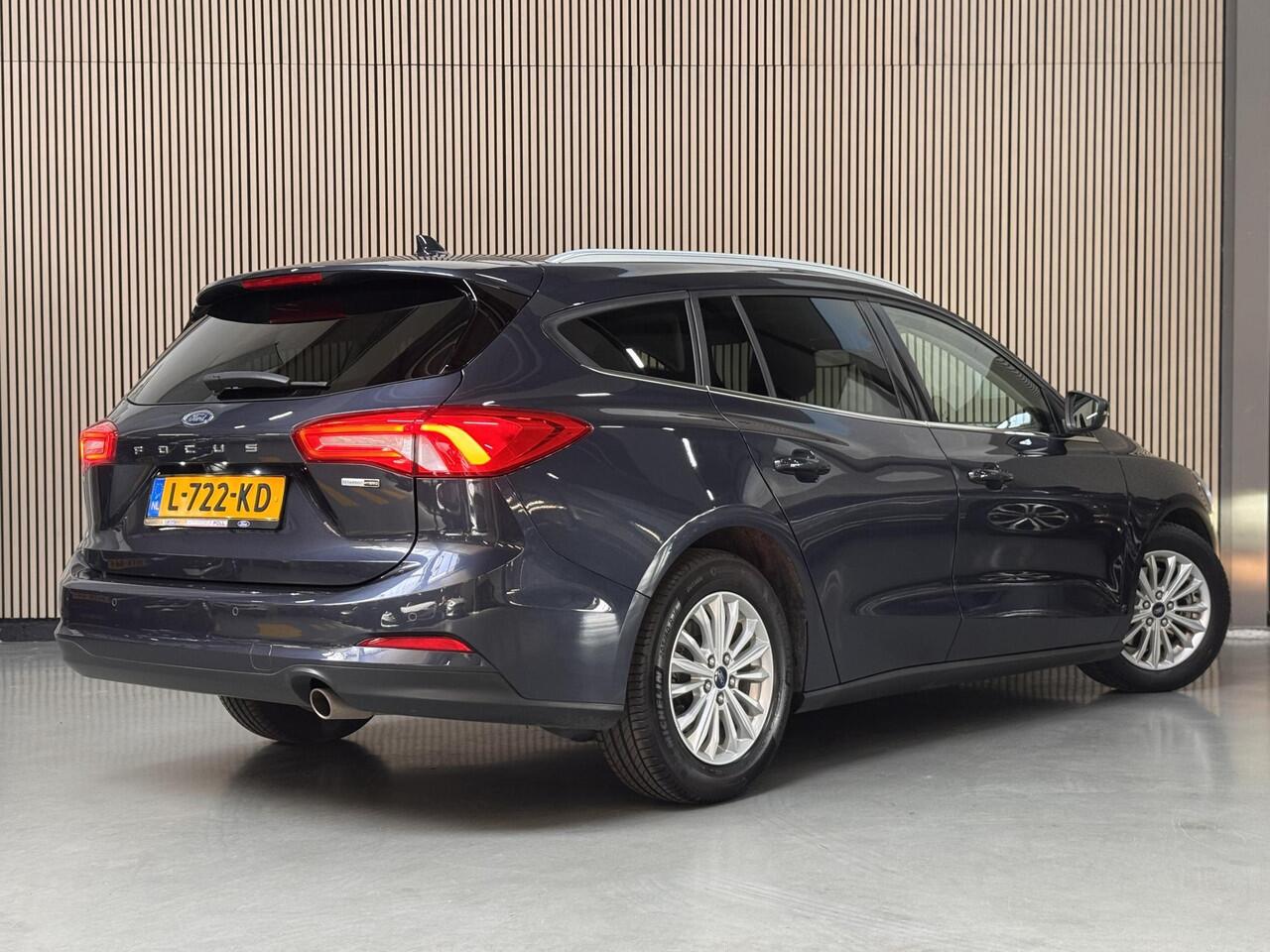 Ford FOCUS 1.0 EcoB Hybrid Titanium X Ad. Cruise Navi Camera Winter pack Privacy Glass Wagon Dealeronderhouden