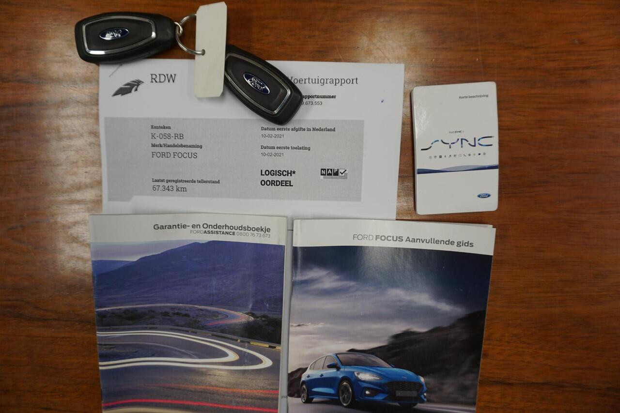 Ford FOCUS Wagon 1.0 EcoB. 125PK Hybrid Titanium X Business/Camera/ Digitaal Dashboard