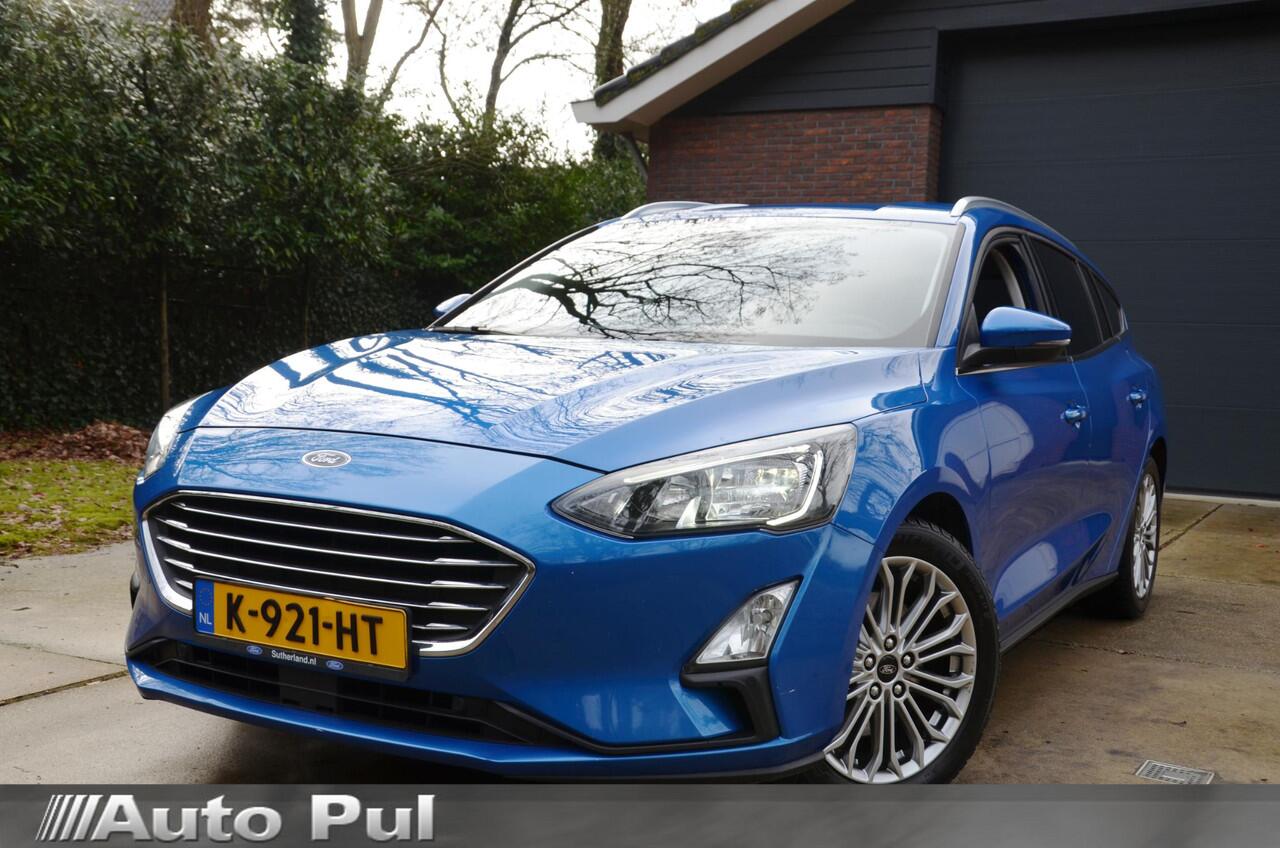 Ford FOCUS Wagon 1.0 EcoBoost Hybrid Titanium X Business Navi/Pdc/Ecc/Achteruitrijcamera/Stuur Ruit&Stoelverwarming/Led/Rijstrooksensor met correctie/Elektrisch bedienbare achterklep met sensorsturing