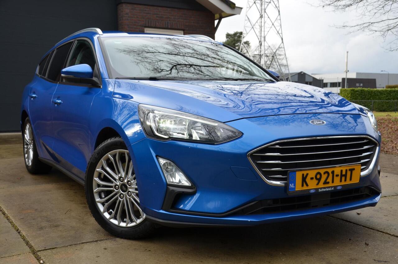 Ford FOCUS Wagon 1.0 EcoBoost Hybrid Titanium X Business Navi/Pdc/Ecc/Achteruitrijcamera/Stuur Ruit&Stoelverwarming/Led/Rijstrooksensor met correctie/Elektrisch bedienbare achterklep met sensorsturing