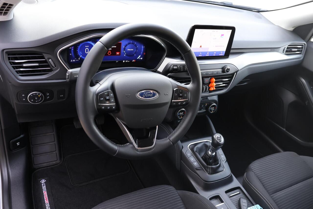Ford FOCUS Wagon 1.0 Titanium X Business 1e Eigenaar | Volledig Onderh | NAP | BTW | AF Trekhaak | Camera | Elek Klep | Navi | Carplay | Cruise | Keyless | Full LED | Start/Stop | Hill-Hold | Bots | PDC