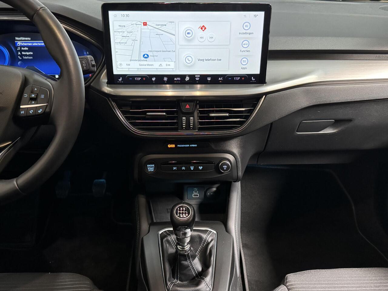 Ford FOCUS 155pk Eco Hybrid Titanium X Sync-4 Navi Camera Winter pack 18" LM 1e eigenaar 5drs Dealeronderhouden