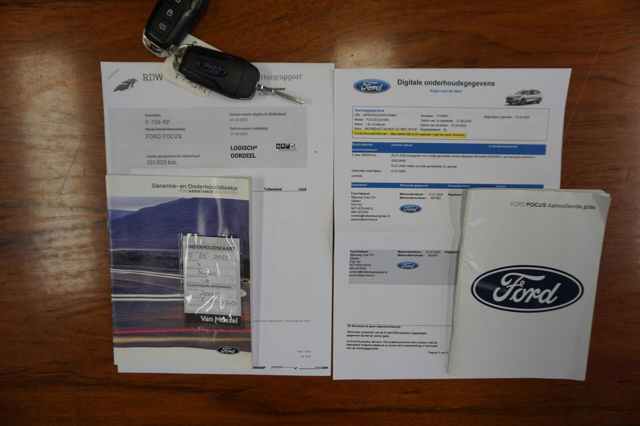 Ford FOCUS Wagon 1.0 EcoBoost 125PK Hybrid/Nieuw Model/ Connected /Comfortstoel!