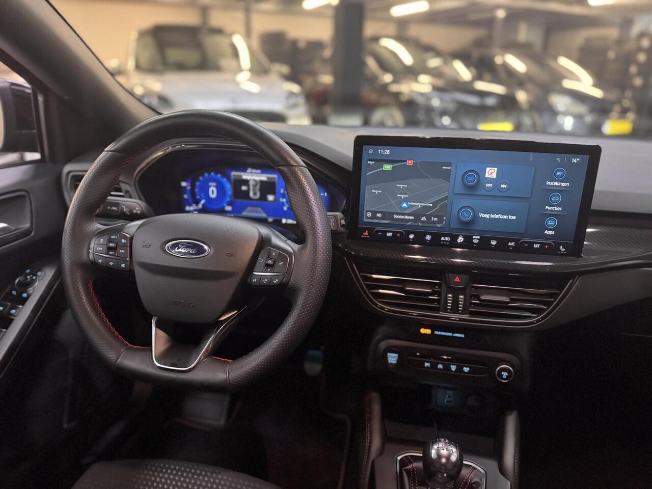 Ford FOCUS 1.0 EcoBoost Hybrid ST Line X Sync-4 Trekhaak Camera Winter Dodehoek Adap. Cruise pack AGR Stoel Wagon