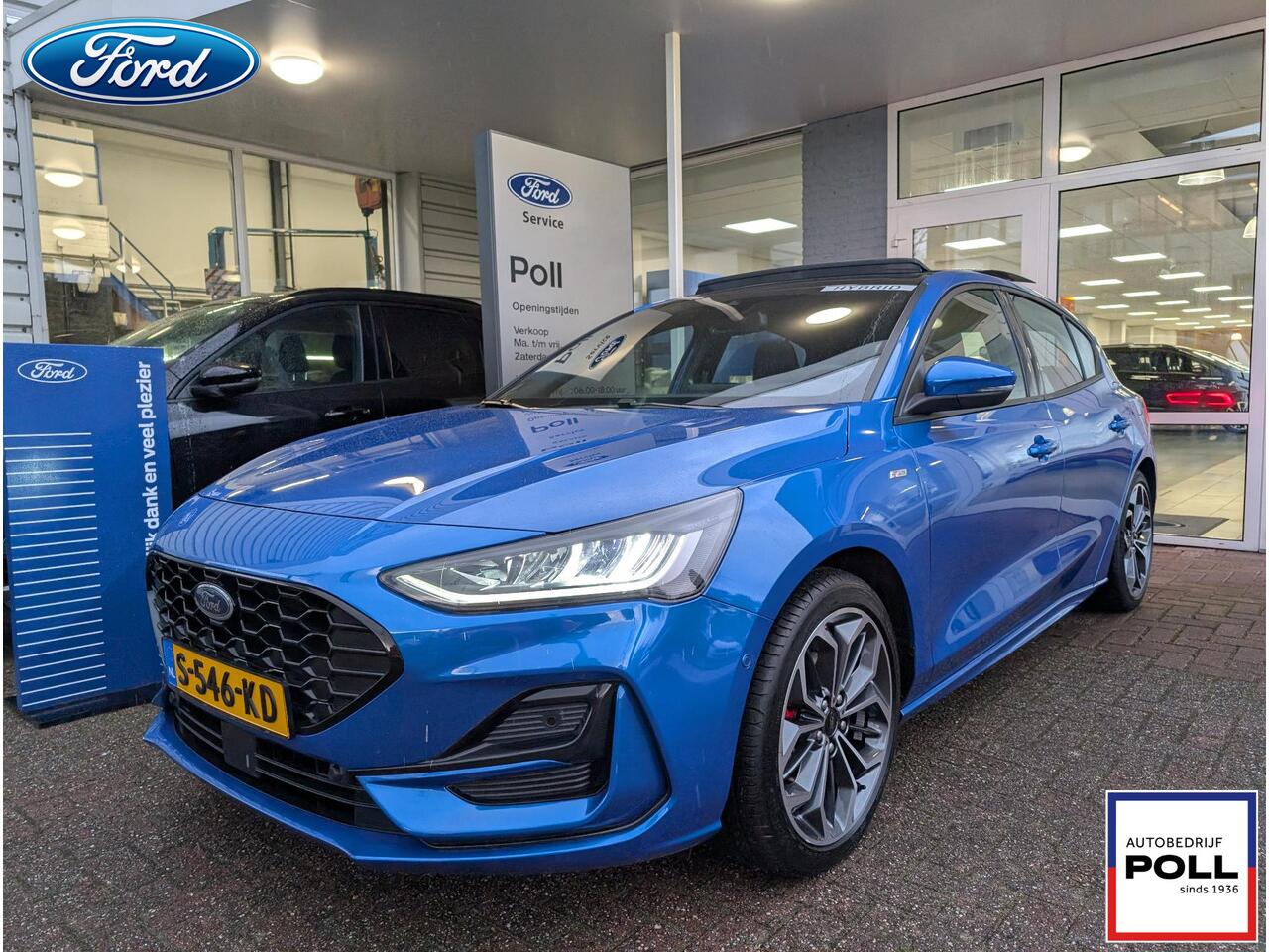 Ford FOCUS 1.0 EcoB. Hybrid ST Line Panoramadak Ad Cruise Camera Winter Parking pack Dodehoek detectie 5drs