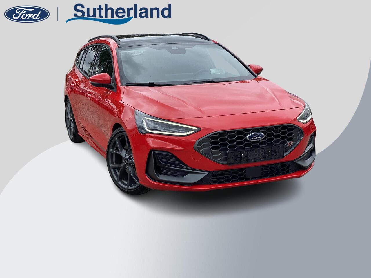 Ford FOCUS Wagon 2.3 EcoBoost ST-X Automaat 280pk! | Panoramadak | Afneembare trekhaak | Winter Pack | Standkachel | AGR-stoelen | Bang&Olufsen | Elektrische achterklep | Head up Display | Matrix LED