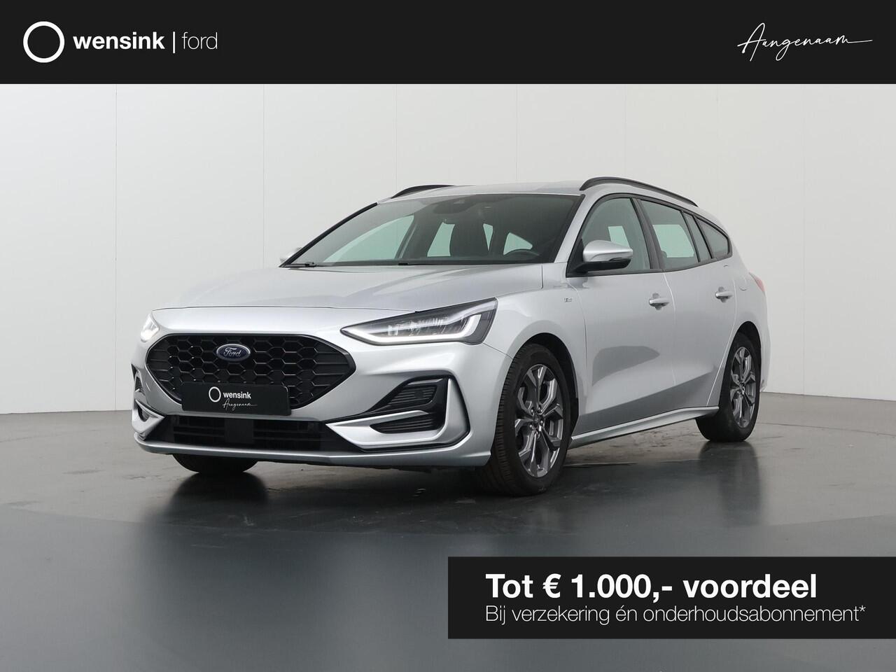 Ford FOCUS Wagon 1.0 EcoBoost Hybrid ST Line | Navigatie | Parkeercamera | Climate Control | Cruise control | Draadloos Carplay & Android Auto | Inklapbare spiegels