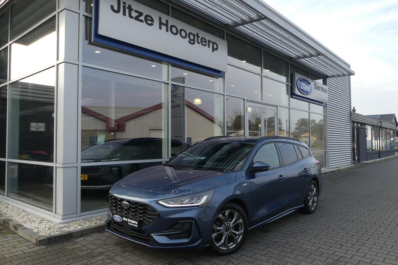 Ford FOCUS Wagon 1.0 EcoBoost Hybrid ST Line GROOT SCHERM, WINTER PACK, CRUISE, CLIMA, NAVI, PDC V&A, APPLE CARPLAY/ANDROID AUTO, LANE ASSIST, 83.707KM