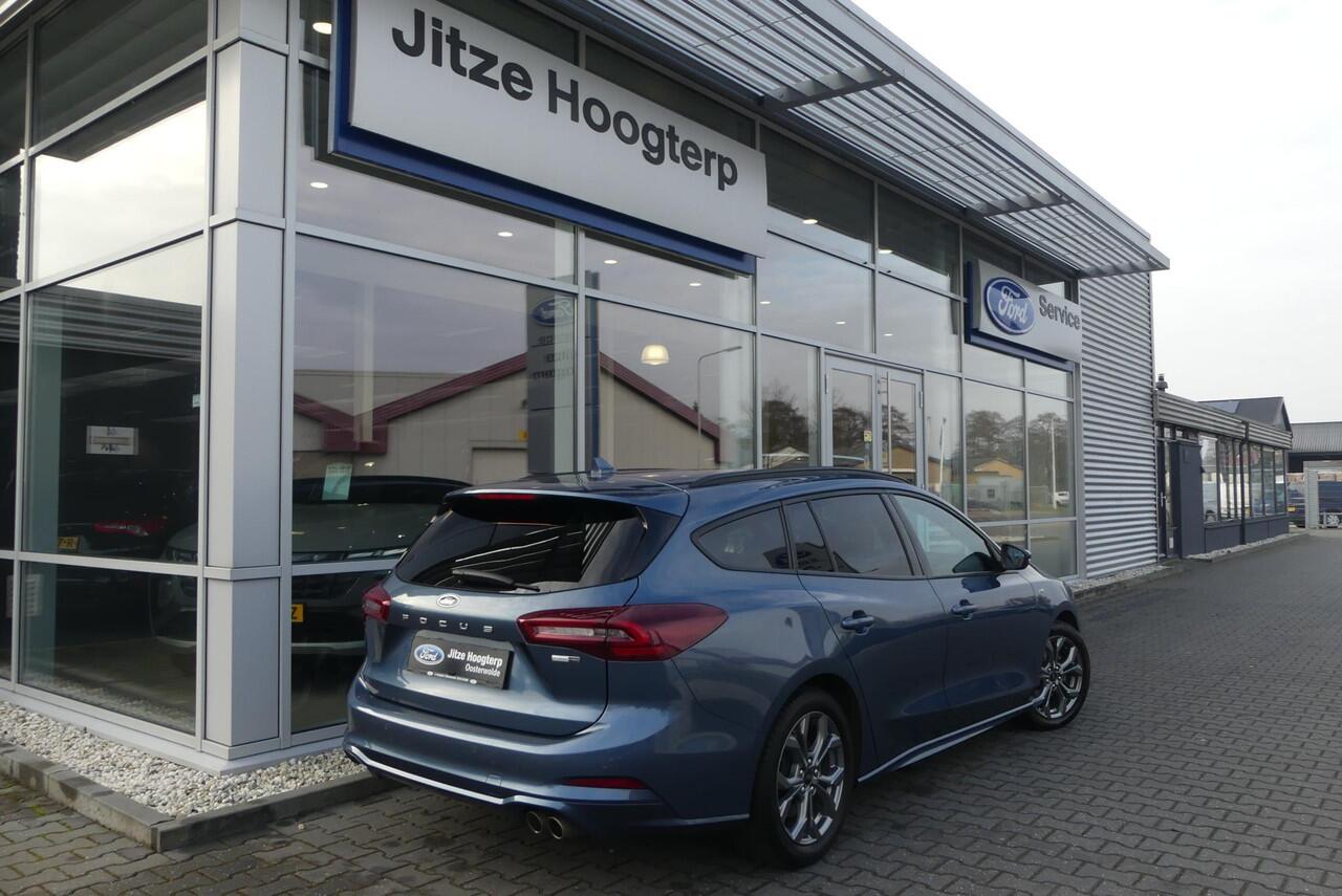 Ford FOCUS Wagon 1.0 EcoBoost Hybrid ST Line GROOT SCHERM, WINTER PACK, CRUISE, CLIMA, NAVI, PDC V&A, APPLE CARPLAY/ANDROID AUTO, LANE ASSIST, 83.707KM
