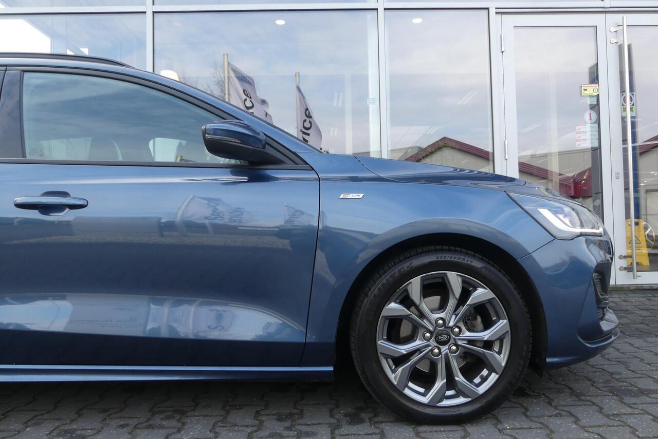 Ford FOCUS Wagon 1.0 EcoBoost Hybrid ST Line GROOT SCHERM, WINTER PACK, CRUISE, CLIMA, NAVI, PDC V&A, APPLE CARPLAY/ANDROID AUTO, LANE ASSIST, 83.707KM