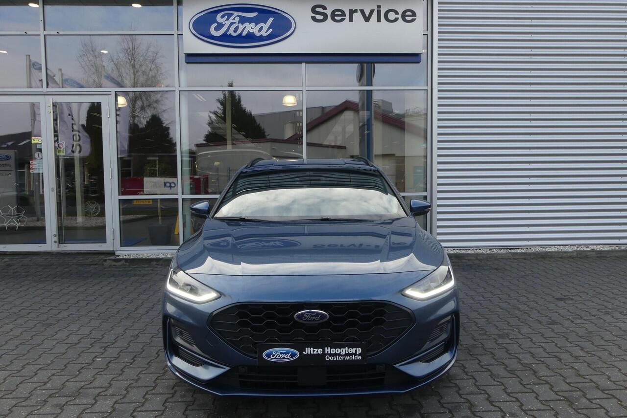 Ford FOCUS Wagon 1.0 EcoBoost Hybrid ST Line GROOT SCHERM, WINTER PACK, CRUISE, CLIMA, NAVI, PDC V&A, APPLE CARPLAY/ANDROID AUTO, LANE ASSIST, 83.707KM