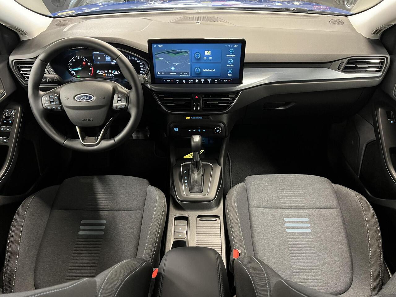 Ford FOCUS Wagon 1.0 EcoBoost Hybrid Active X 155 PK | Automaat | Navigatie | Airco-Ecc | B&O | Adapt-Cruise | Car play | LM-Velgen | PDC | Camera ( Vestiging - Vianen Tel: 0347-371248 )