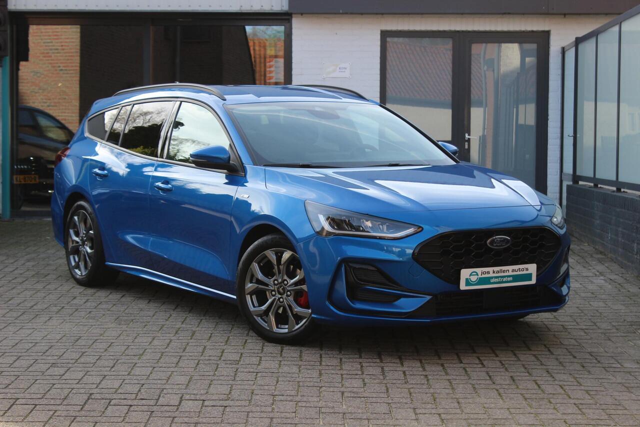 Ford FOCUS Wagon 1.0 EcoBoost Hybrid ST Line X Driver Ass Pack, Elek achterklep, Desert Island Blue!!