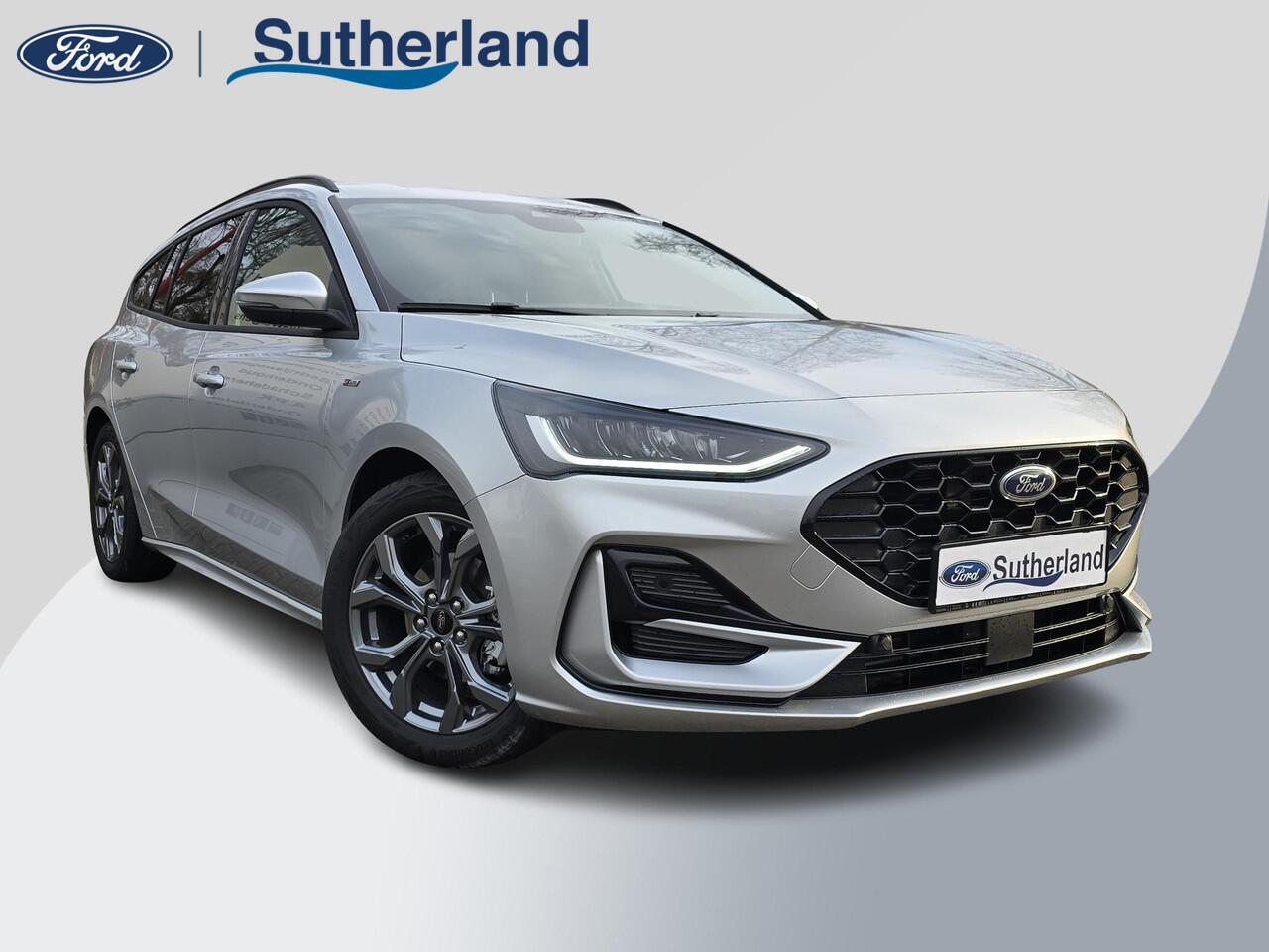 Ford FOCUS 1.0 EcoBoost Hybrid ST Line Wagon 155pk Automaat SCI | Winter Pack | Moondust Silver | 12.3 inch personaliseerbare Digital Cockpit | Achteruitrijcamera | Draadloos opladen mobiele telefoon | Ford Keyless Entry