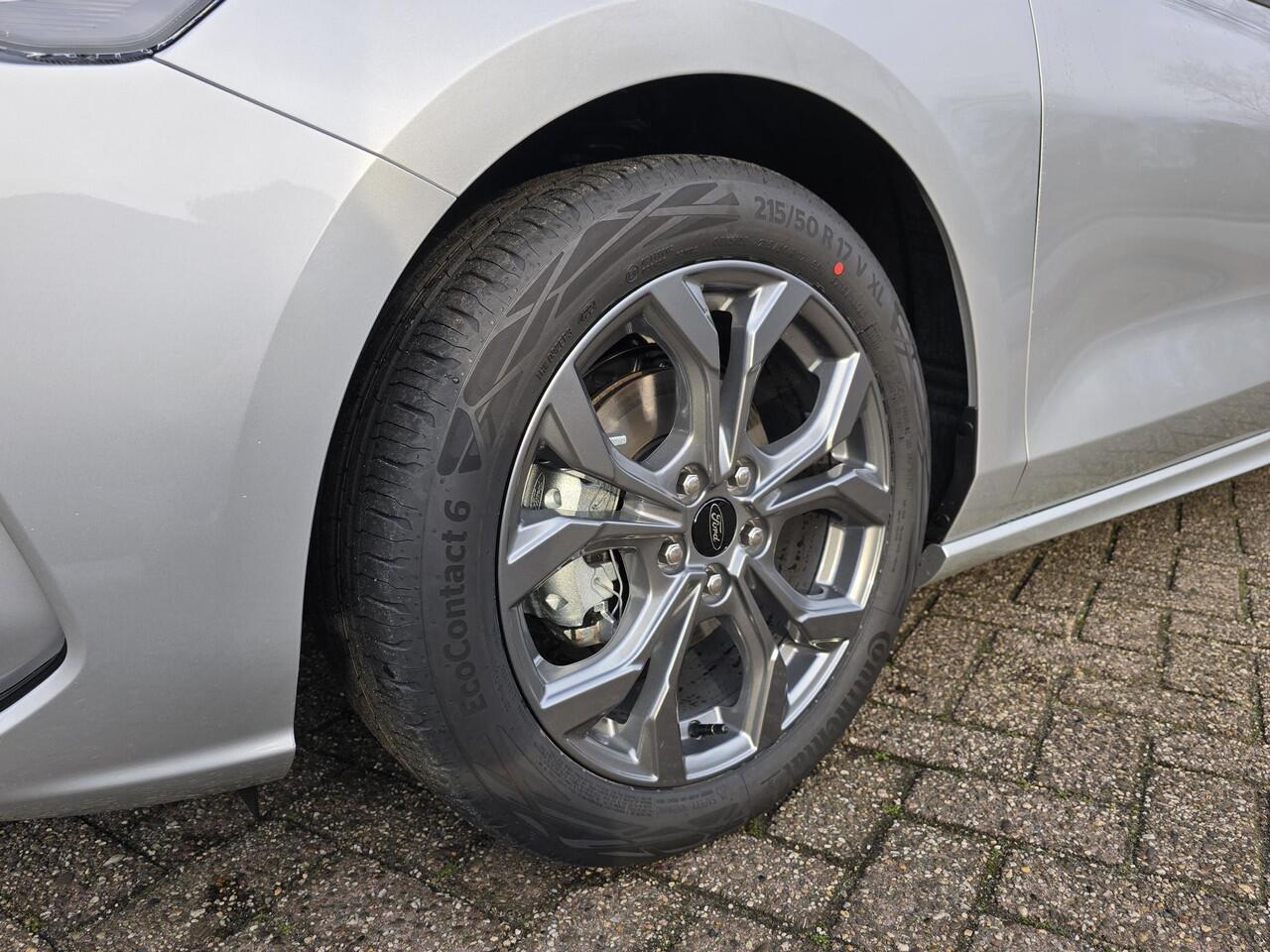Ford FOCUS 1.0 EcoBoost Hybrid ST Line Wagon 155pk Automaat SCI | Winter Pack | Moondust Silver | 12.3 inch personaliseerbare Digital Cockpit | Achteruitrijcamera | Draadloos opladen mobiele telefoon | Ford Keyless Entry