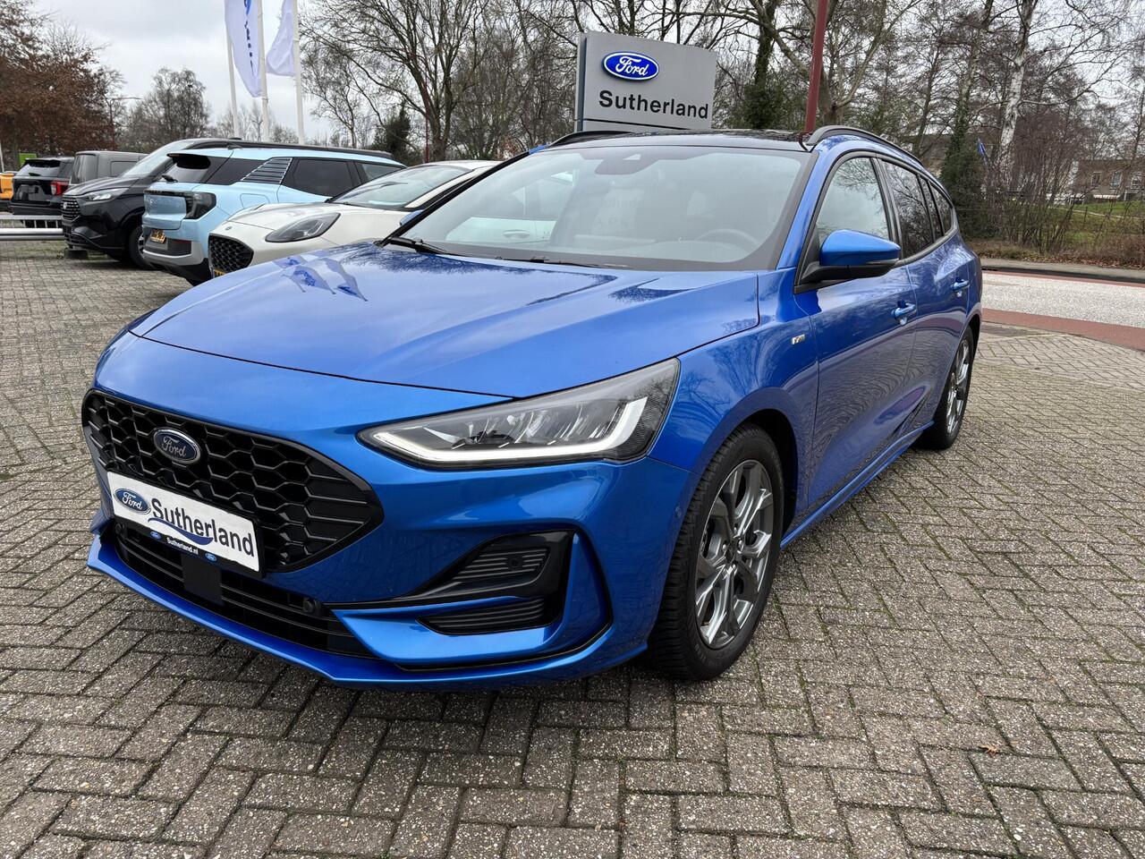 Ford FOCUS Wagon 1.0 EcoBoost Hybrid ST Line X | SCI | 155pk | Trekhaak afneembaar | Panoramadak | Bang&Olufsen | Adaptive cruise control | Winter Pack | All season banden | Camera
