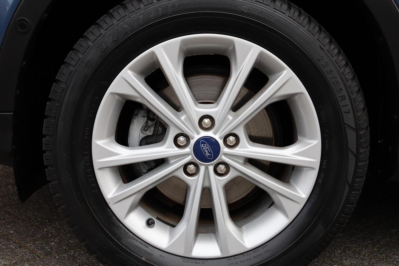 Ford KUGA 1.5 EcoBoost Titanium TREKHAAK STUUR/RUIT/STOELVERWARMING 2xPDC HALFLEER PARKASSIST 17"LMV ENZ!