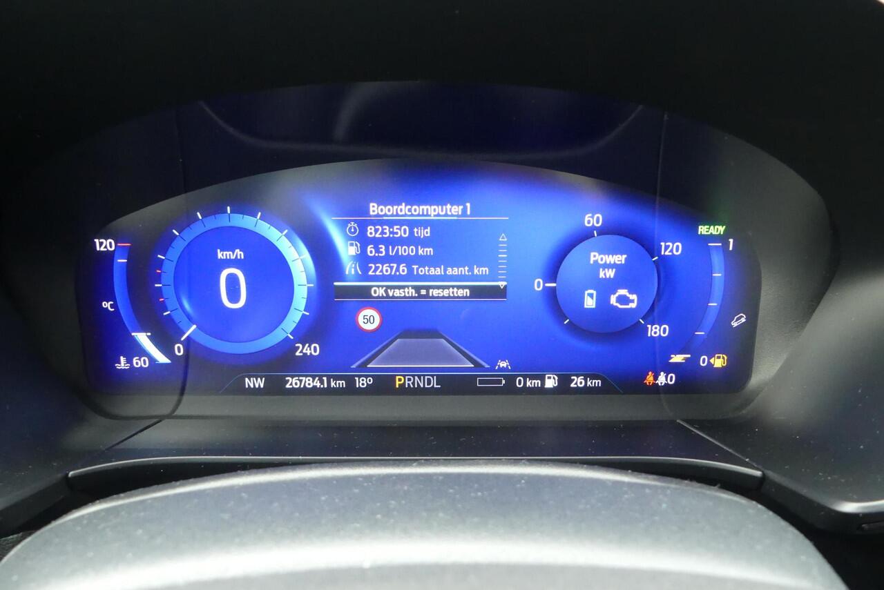 Ford KUGA 2.5 PHEV ST-Line X ADAPTIEVE CRUISE, HUD, B&O, ELEKT. ACHTERKLEP, STOELVERW., CAMERA V&A, CLIMA, NAVI, 26.784KM