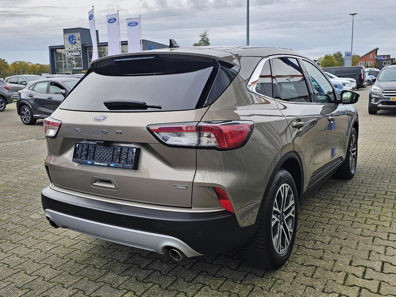 Ford KUGA 2.5 PHEV Titanium X | Trekhaak elektrisch uitklapbaar | Adaptive cruise control | Winter pack | Head up Display | Bang&Olufsen | Half leder