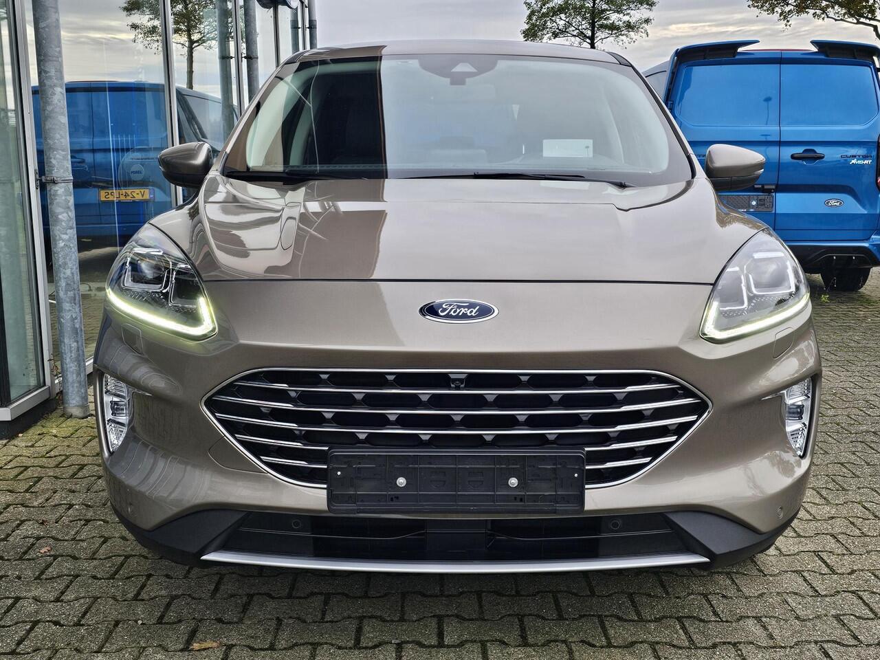 Ford KUGA 2.5 PHEV Titanium X | Trekhaak elektrisch uitklapbaar | Adaptive cruise control | Winter pack | Head up Display | Bang&Olufsen | Half leder