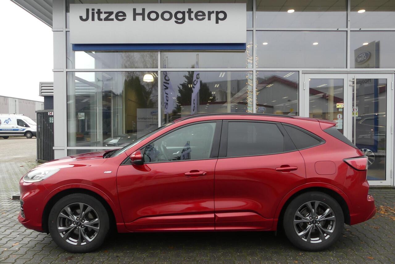 Ford KUGA 1.5 EcoBoost ST-Line X TREKHAAK AFNEEMBAAR (1.800KG), WINTER PACK, ELEKT. STOEL/ACHTERKLEP, B&O, ADAPT. CRUISE, CLIMA, NAVI, CAMERA V&A, APPLE CARPLAY/ANDROID AUTO, 44.885KM
