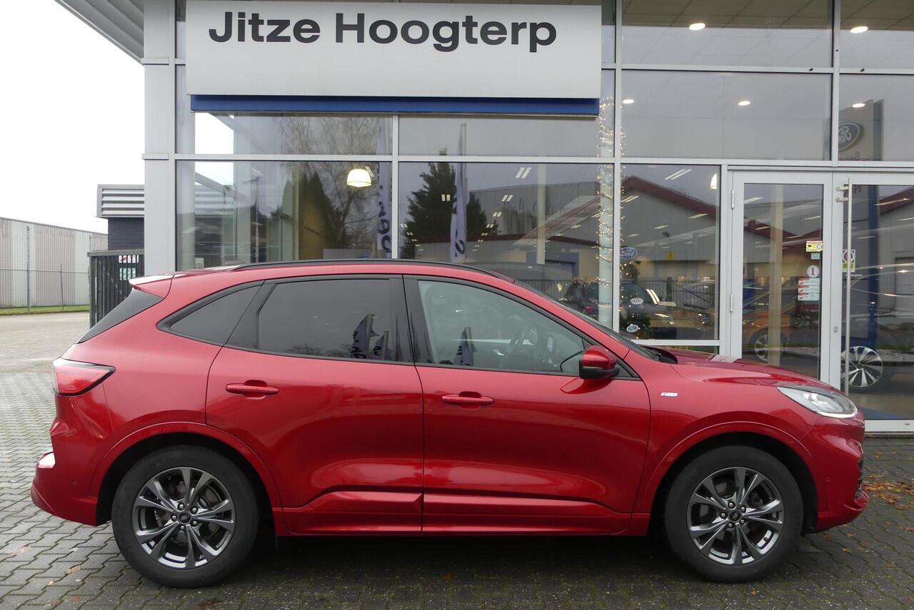 Ford KUGA 1.5 EcoBoost ST-Line X TREKHAAK AFNEEMBAAR (1.800KG), WINTER PACK, ELEKT. STOEL/ACHTERKLEP, B&O, ADAPT. CRUISE, CLIMA, NAVI, CAMERA V&A, APPLE CARPLAY/ANDROID AUTO, 44.885KM