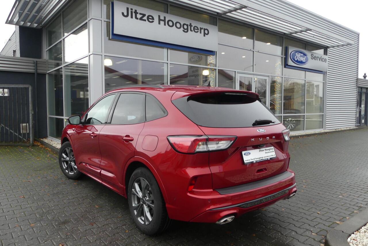 Ford KUGA 1.5 EcoBoost ST-Line X TREKHAAK AFNEEMBAAR (1.800KG), WINTER PACK, ELEKT. STOEL/ACHTERKLEP, B&O, ADAPT. CRUISE, CLIMA, NAVI, CAMERA V&A, APPLE CARPLAY/ANDROID AUTO, 44.885KM