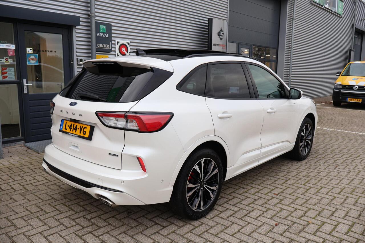 Ford KUGA 2.5 ST-Line X 1e Eigenaar | Volledig Onderh | NL-Auto | BTW | Pano | 360Cam | WinterPack | B&O | 2 Kabels | Elek Stoel/Klep | Head-Up | 2 Zones stoelverwarming | AD Cruise | Navi | Full Led | Keyless | PDC