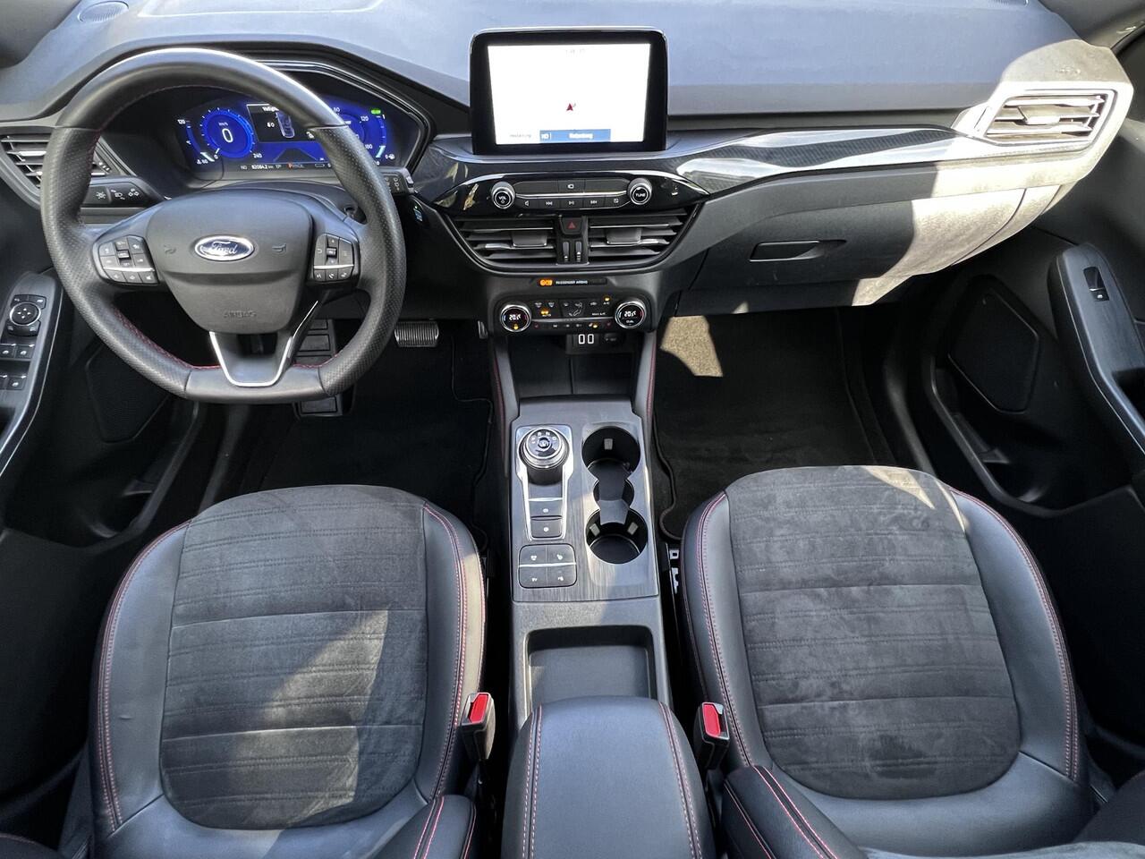 Ford KUGA 2.5 PHEV ST-Line X Automaat / 1.500 kg afneembare trekhaak / Stuur-, stoel-, achterbank- en voorruitverwarming / Bang & Olufsen audio / Adapt. CC / Navi / Apple Carplay Android /