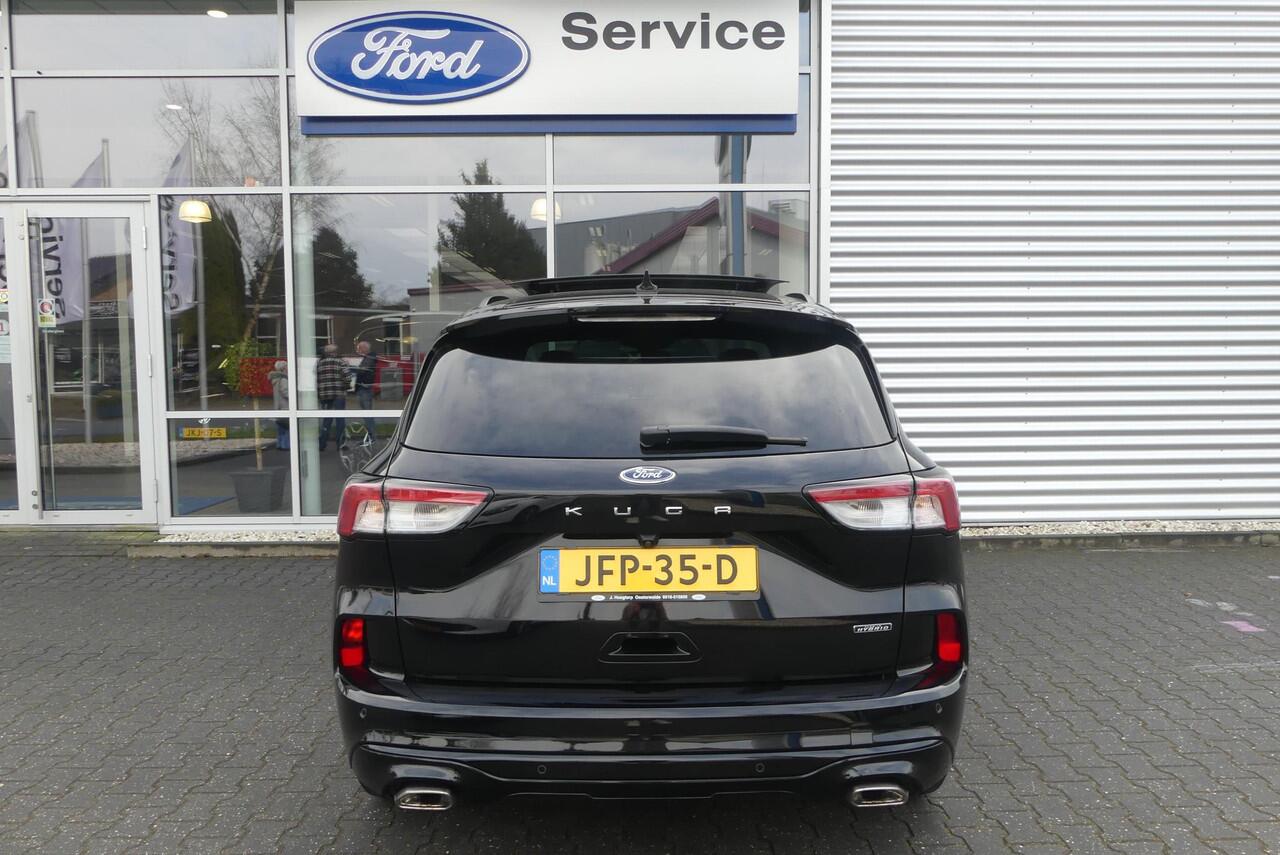 Ford KUGA 2.5 PHEV ST-Line X TREKHAAK (1.500KG), PANORAMA/ELEKTR DAK, WINTER PACK, ADAPT. CRUISE, CLIMA, NAVI, CAMERA V&A, PDC V&A, APPLE CARPLAY/ANDROID AUTO, BLIS, KEYLESS, B&O, ELEKT. ACHTERKLEP, ELEKT. STOEL, ADAPTIEVE KOPLAMPEN, 55.179KM