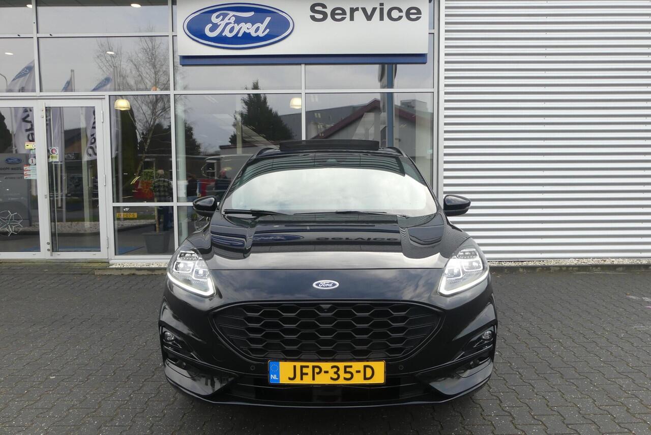 Ford KUGA 2.5 PHEV ST-Line X TREKHAAK (1.500KG), PANORAMA/ELEKTR DAK, WINTER PACK, ADAPT. CRUISE, CLIMA, NAVI, CAMERA V&A, PDC V&A, APPLE CARPLAY/ANDROID AUTO, BLIS, KEYLESS, B&O, ELEKT. ACHTERKLEP, ELEKT. STOEL, ADAPTIEVE KOPLAMPEN, 55.179KM