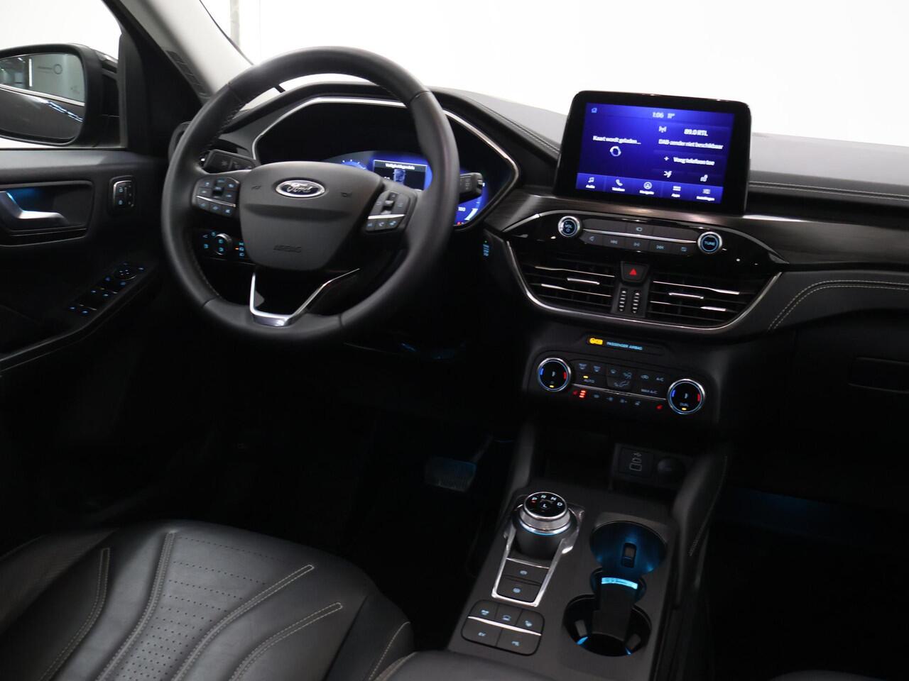 Ford KUGA 2.5 PHEV Vignale | Panoramadak | Head Up | Cruise Control Adaptief | Led Koplampen Adaptief | Leder | B&O | Elektr. Achterklep |