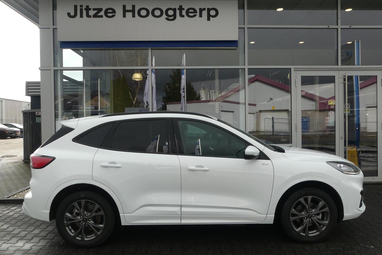 Ford KUGA 2.5 PHEV ST-Line X ELEKT. TREKHAAK (1.500KG), PANO, HUD, WINTER PACK, ADAPT. CRUISE, CLIMA, NAVI, CAMERA V&A, PDC V&A, APPLE CARPLAY/ANDROID AUTO, BLIS, KEYLESS, 49.416KM
