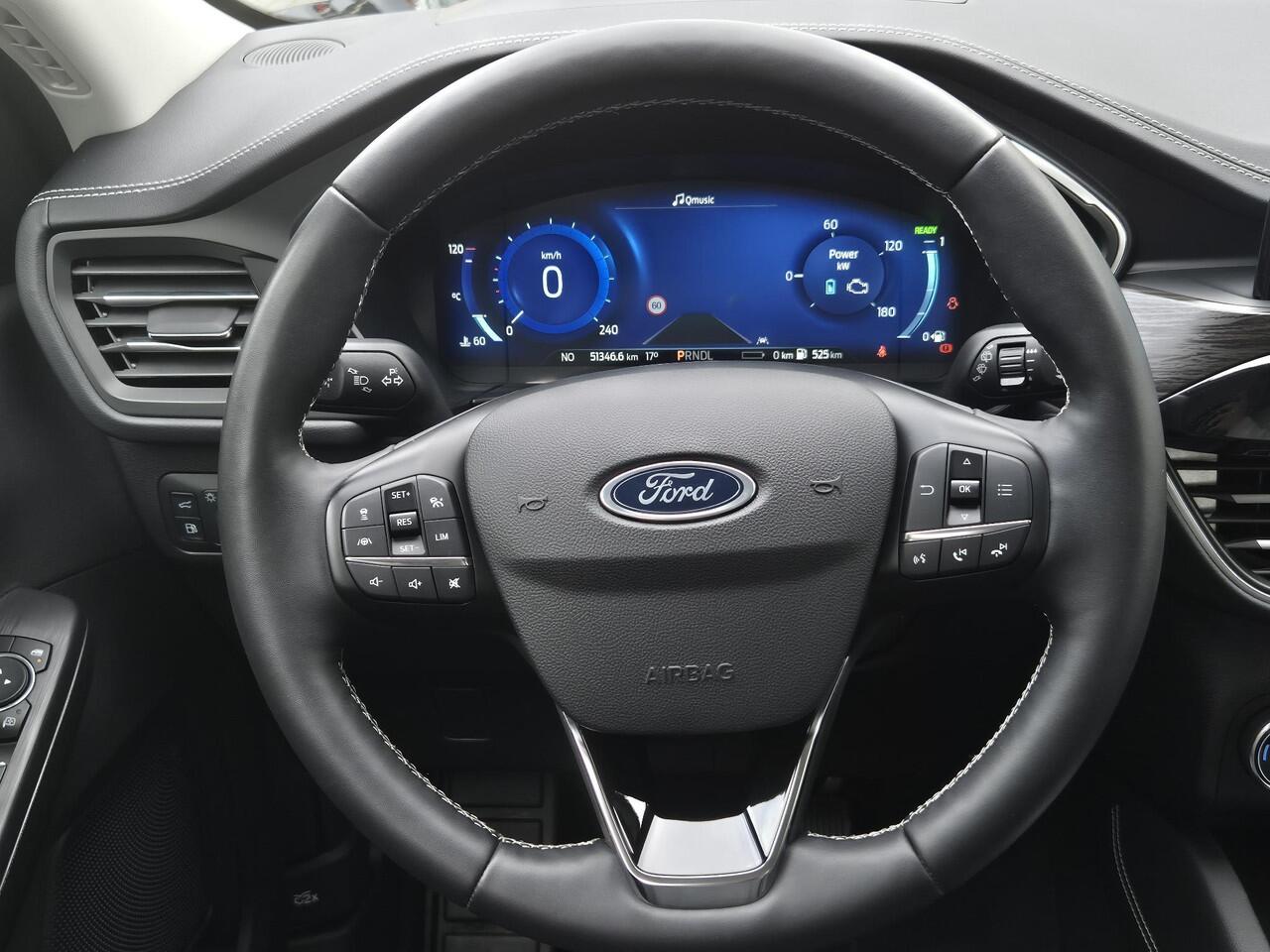 Ford KUGA 2.5 PHEV Plug-in Vignale Automaat / Driver Assistance Pack / Technology Pack / HUD / Apple Carplay Android Auto / Stuur-, Stoel en Achterbankverwarming / Adaptief CC / Voorruit verwarming / Elektrische achterklep / Achteruitrijcamera / Keyless Entry/Start