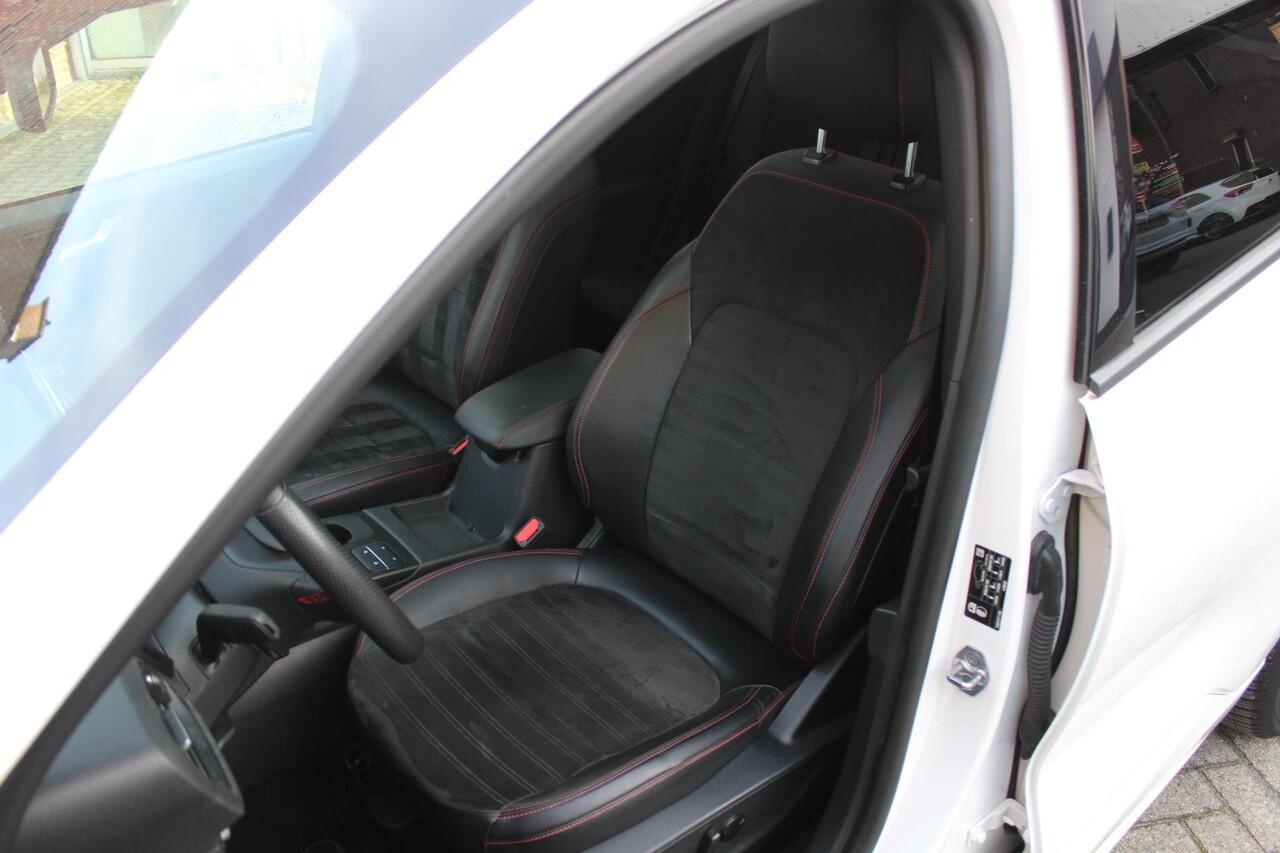 Ford KUGA 2.5 PHEV ST-Line X Driver Ass Pack, Pearl White, Elek Trekhaak, Panoramadak, All Season!