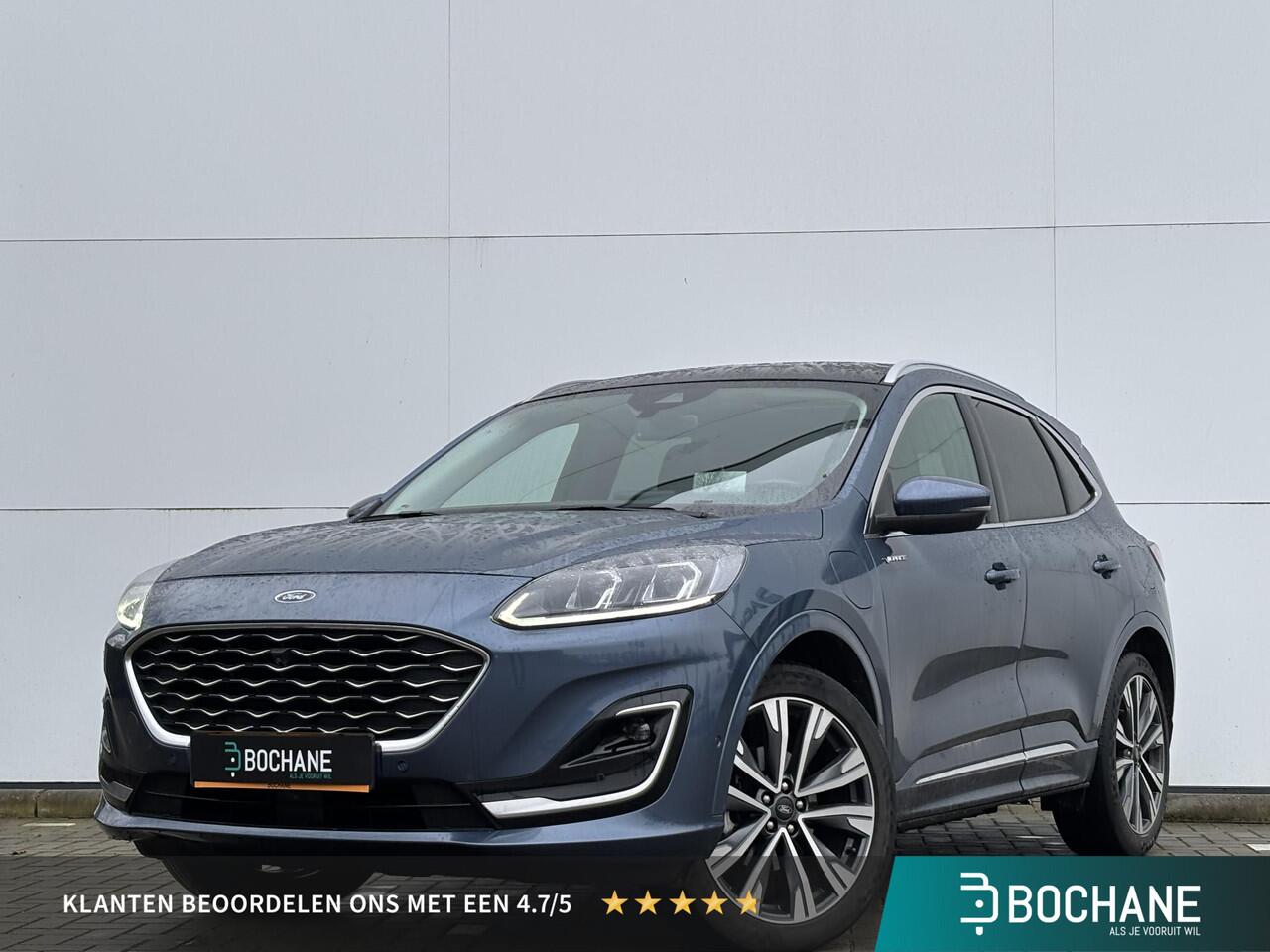 Ford KUGA 2.5 PHEV Vignale | Lederen bekleding | Adaptieve cruise control | Camera achterzijde | Panoramisch schuifdak| Trekhaak Elektrisch |