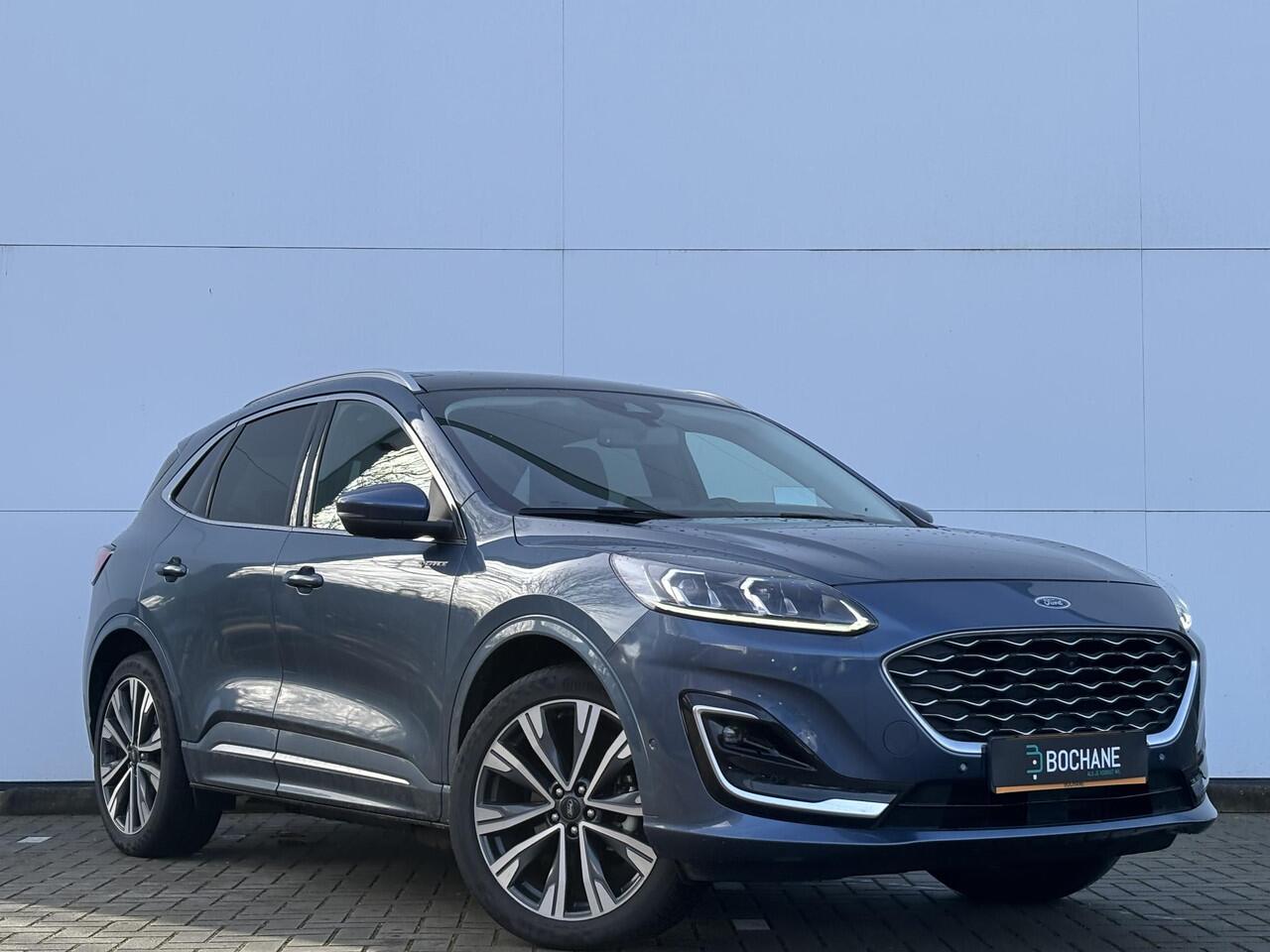 Ford KUGA 2.5 PHEV Vignale | Lederen bekleding | Adaptieve cruise control | Camera achterzijde | Panoramisch schuifdak| Trekhaak Elektrisch |