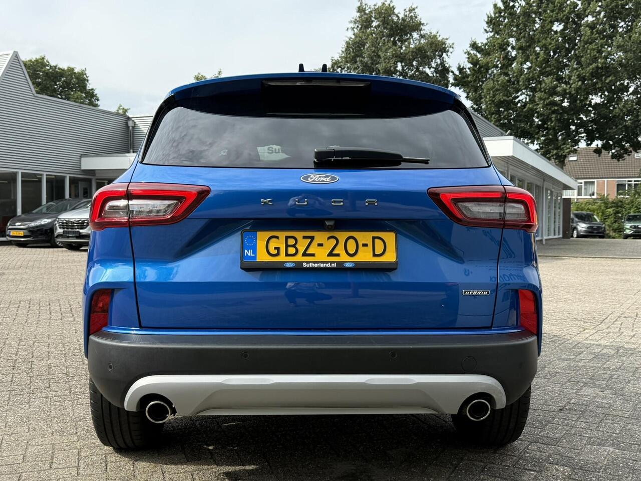 Ford KUGA 2.5 PHEV Titanium | 243pk | Nieuw Model | 2.100 kg trekgewicht | Winter Pack | Desert Island Blue