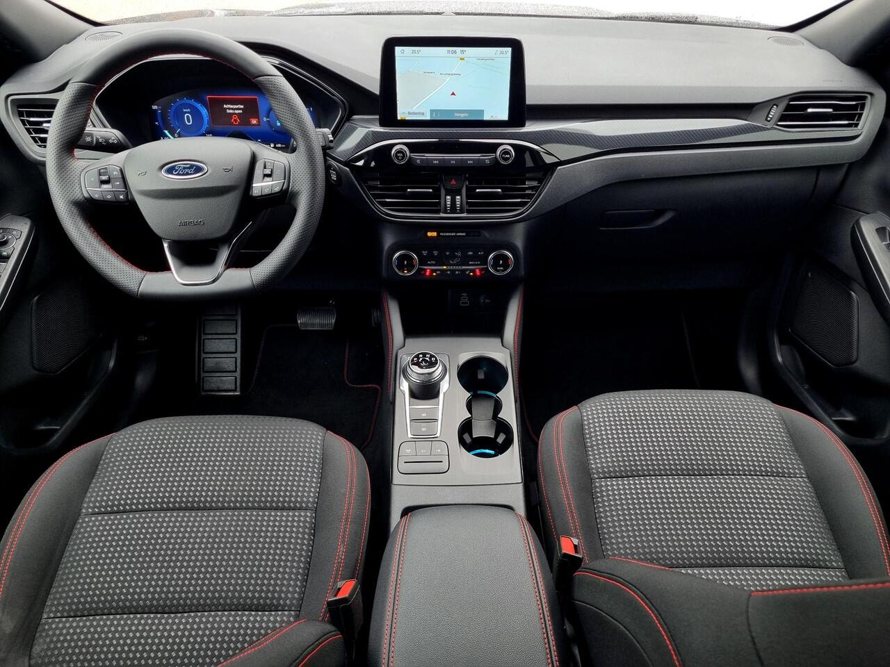 Ford KUGA 2.5 PHEV ST-Line Automaat / Winter Pack / Fabrieksgarantie tot 15-02-2029 / SoH 95% / Navigatie / Cruise Control / Stoelverwarming / Stuurverwarming