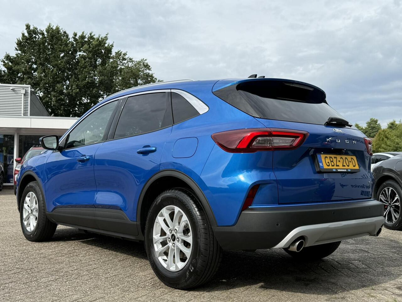 Ford KUGA 2.5 PHEV Titanium | 243pk | Nieuw Model | 2.100 kg trekgewicht | Winter Pack | Desert Island Blue