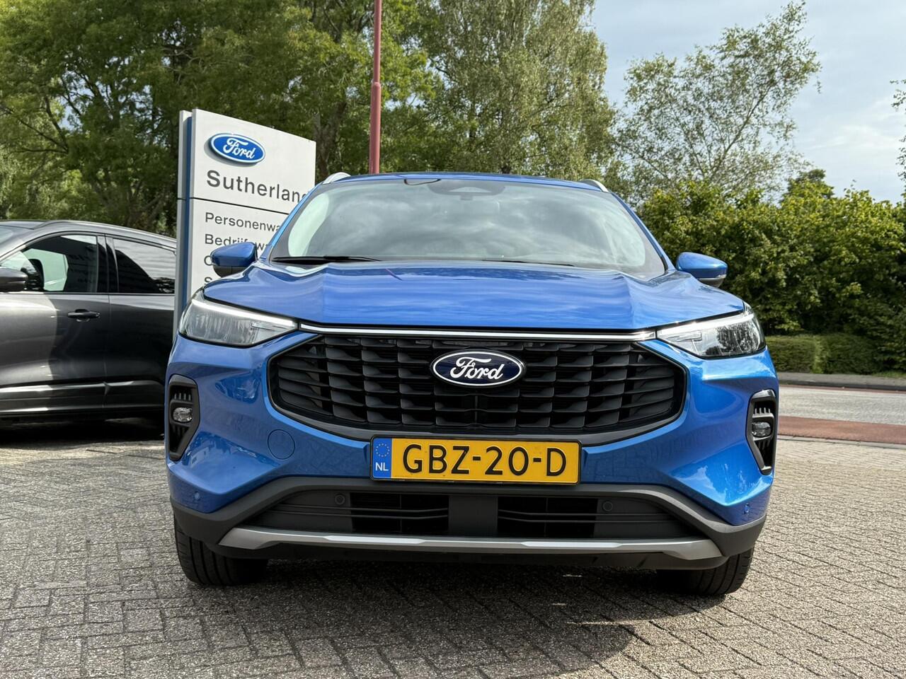 Ford KUGA 2.5 PHEV Titanium | 243pk | Nieuw Model | 2.100 kg trekgewicht | Winter Pack | Desert Island Blue